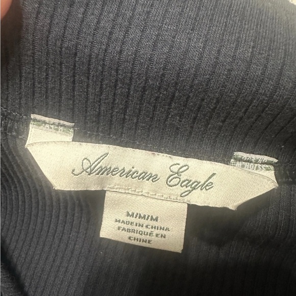 American Eagle Outfitters Navy Long Sleeve Dress - Picture 2 of 2